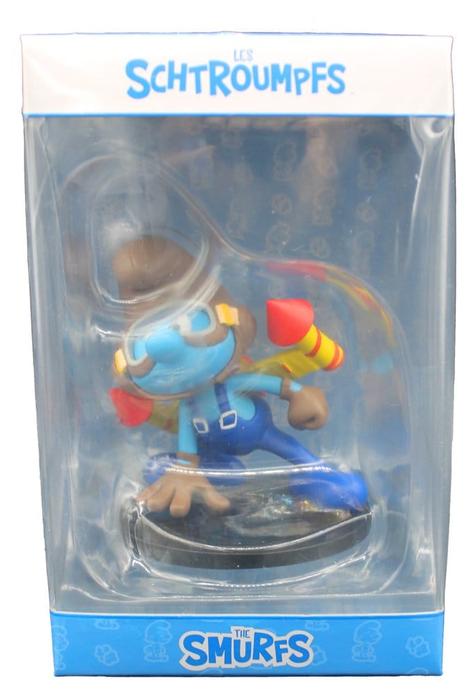 Statua The Smurfs Jetpack Smurf 10 cm DS Modellismo Statua Smurfs Jetpack Smurf Puppy
