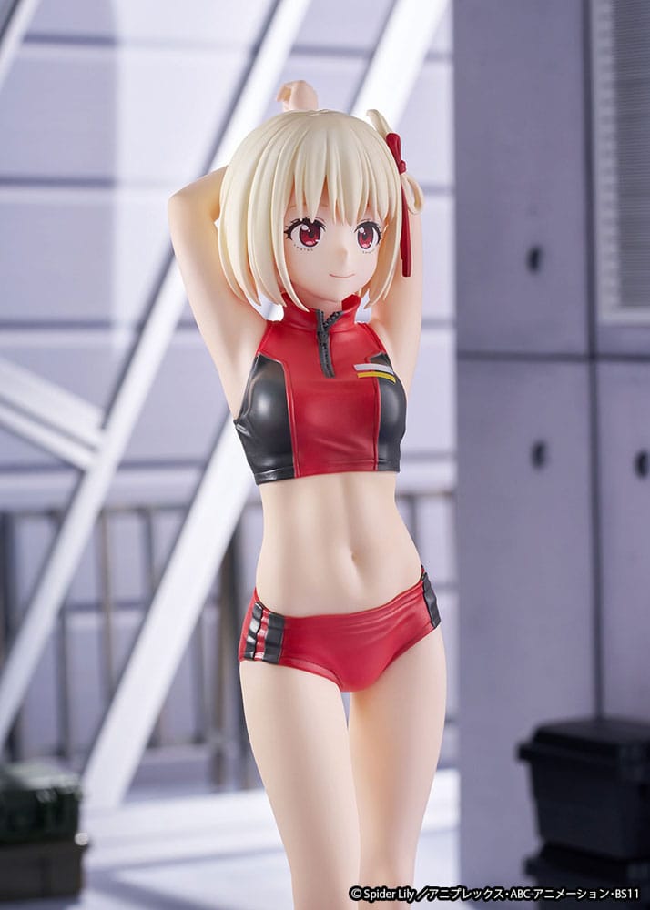 Statua Lycoris Recoil PVC 1/7 Chisato Nishikigi Traning wear Ver. 24 cm DS Modellismo Statua Lycoris Recoil PVC Chisato scala 1/7