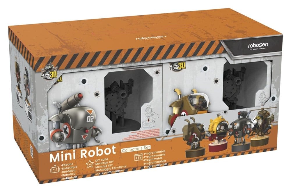 Snk in metallo Slug 4-in-1 Collector's Set 30th Anniversary DS Modellismo Snk in metallo Slug 4-in-1 Collector's 30th
