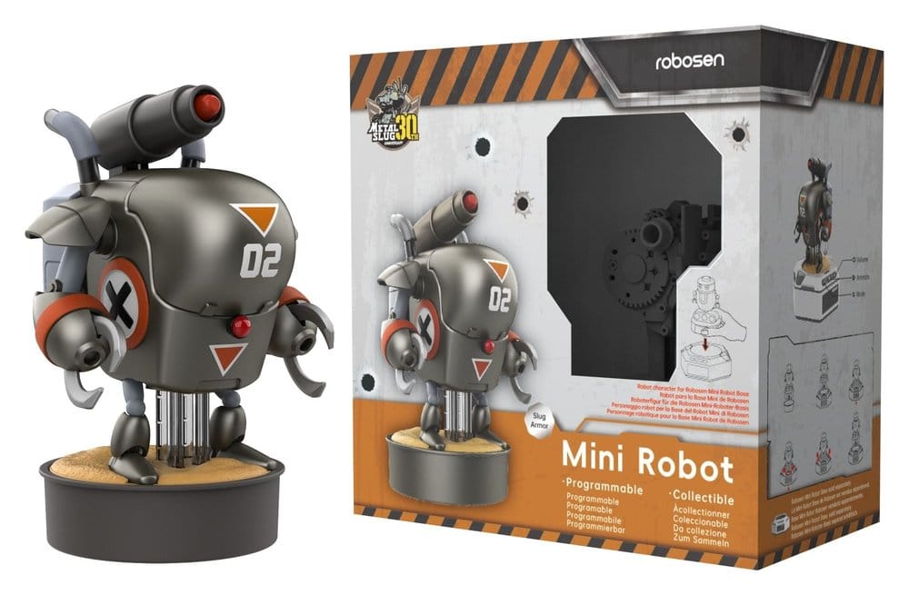 Snk Interactive Robot in metallo Slug Series Slug Armor 12 cm DS Modellismo Snk Interactive Robot in metallo Slug Slug