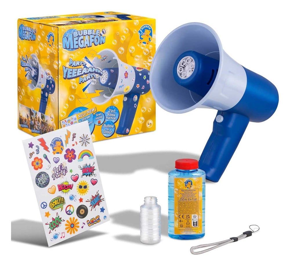 Pustefix Bubble Megaphone Assortment (4) DS Modellismo Pustefix Bubble Megaphone Assortment (4)