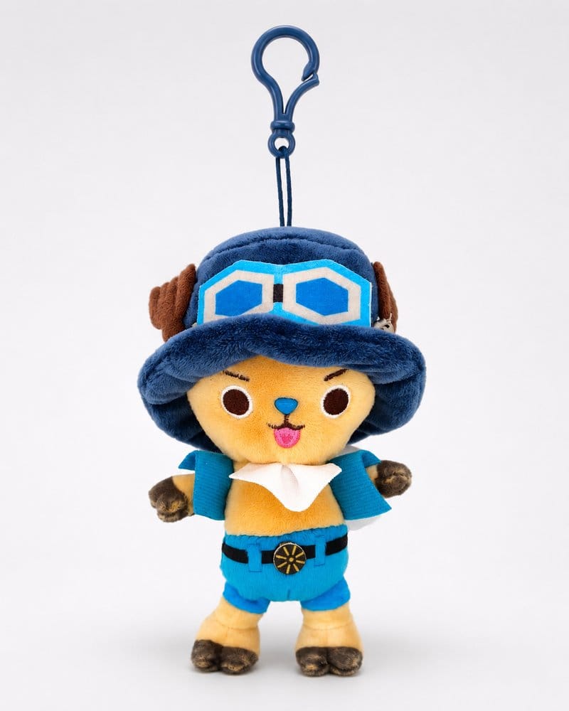 Portachiavi peluche One Piece Chopper x Sabo 11 cm DS Modellismo Portachiavi peluche One Piece Chopper x Sabo