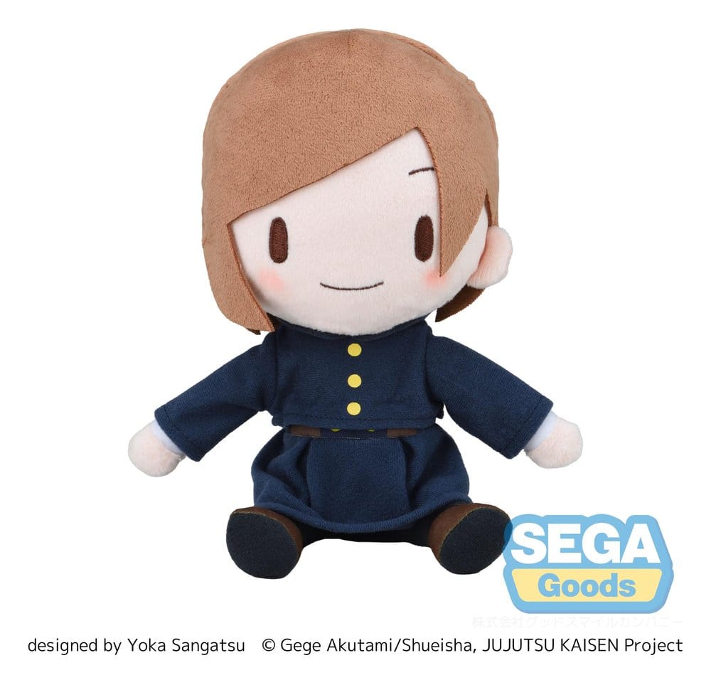 Peluche Jujutsu Kaisen Fuwa Petit Nobara Kugisaki 20 cm DS Modellismo Peluche Jujutsu Kaisen Fuwa Petit Nobara