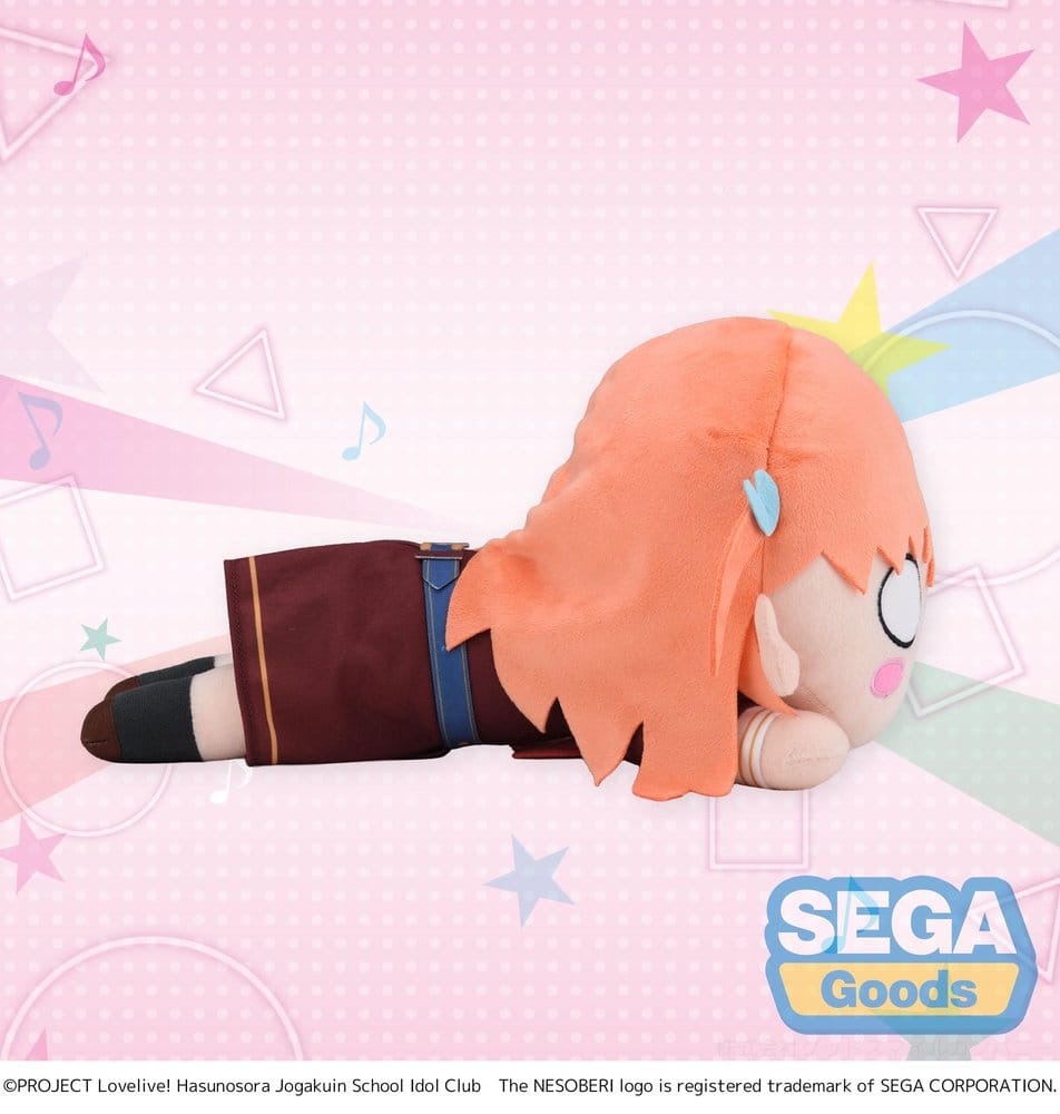 Peluche Love Live! Nesoberi (Lay-Down) Hinoshita Kaho Winter Uniform (M) 16 cm DS Modellismo Peluche Love Live! Nesoberi (Lay-Down)