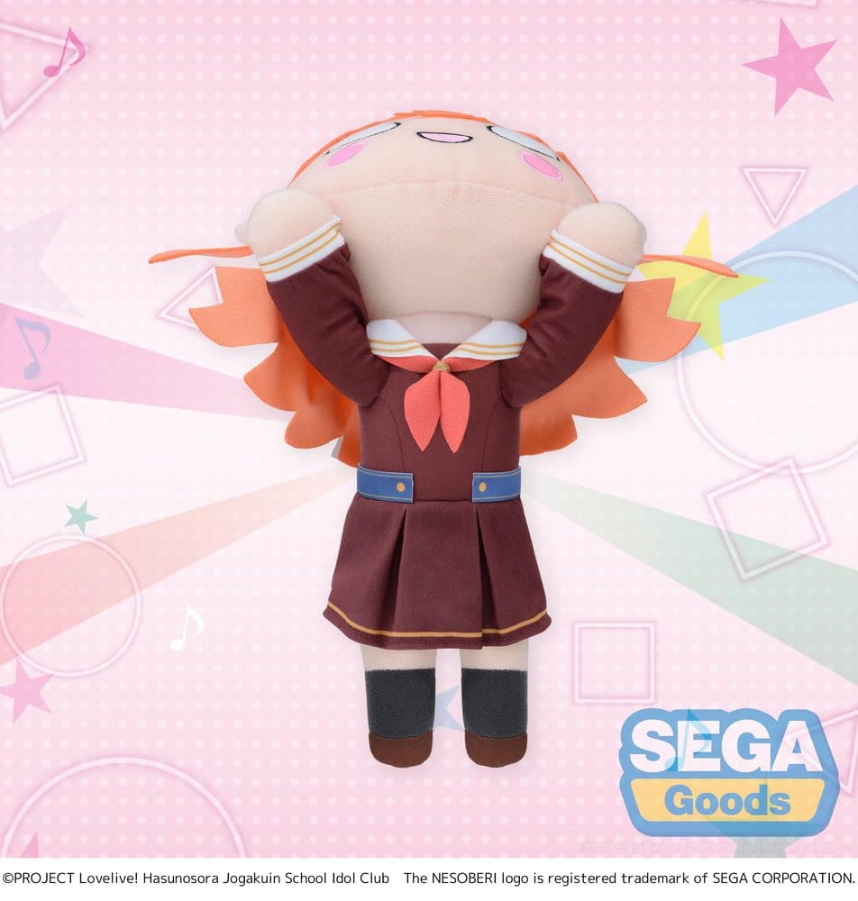 Peluche Love Live! Nesoberi (Lay-Down) Hinoshita Kaho Winter Uniform (M) 16 cm DS Modellismo Peluche Love Live! Nesoberi (Lay-Down)