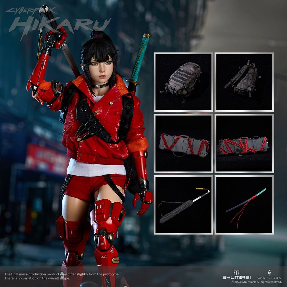 Shumi Rai Action Figure 1/6 Hikaru: The Bounty Hunter (Deluxe Edition) 30 cm DS Modellismo Shumi Rai Action Figure Hikaru: scala 1/6