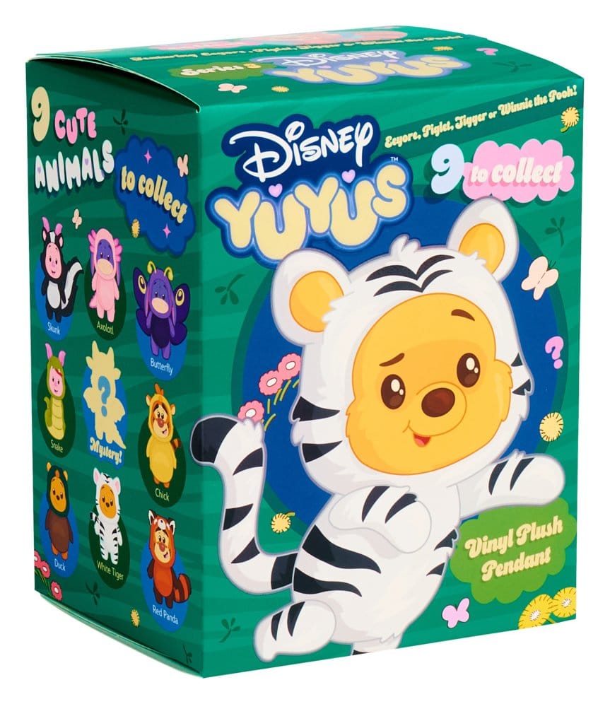 Disney YUYUS Plush Figure Winnie the Pooh Blindbox Display (8) DS Modellismo Disney Yuyus Plush Winnie Pooh Blindbox
