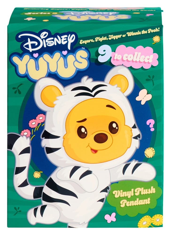 Disney YUYUS Plush Figure Winnie the Pooh Blindbox Display (8) DS Modellismo Disney Yuyus Plush Winnie Pooh Blindbox
