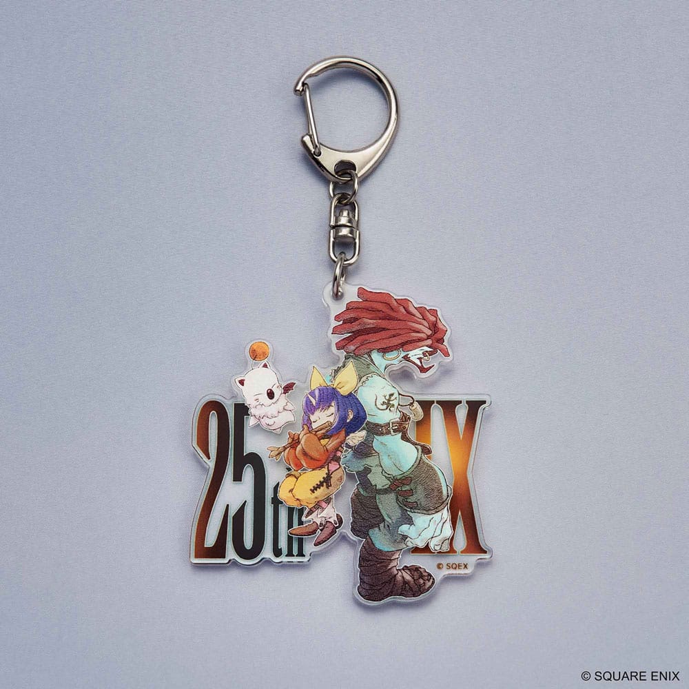 Portachiavi Final Fantasy IX Acrylic 25th Anniversary Eiko & Salamander DS Modellismo Portachiavi Final Fantasy Ix Acrylic 25th