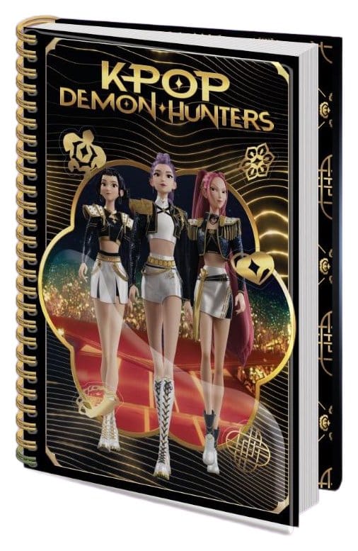 Quaderno KPop Demon Hunters A5 Golden Display (12) DS Modellismo Quaderno KPop Demon Hunters A5 Golden