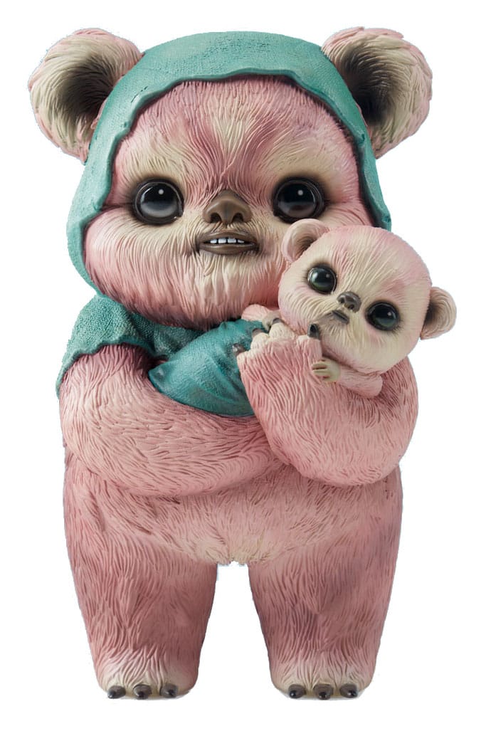 Statua Star Wars Designer Ewok by Mab Graves Pink Variant 18 cm DS Modellismo Statua Star Wars Designer Ewok by Mab Graves