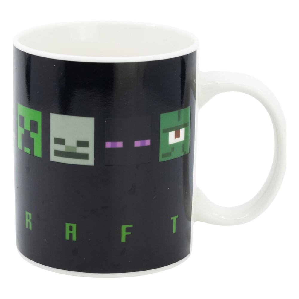 Tazza Minecraft termosensibile Squared Pattern 325 ml DS Modellismo Tazza Minecraft termosensibile Squared