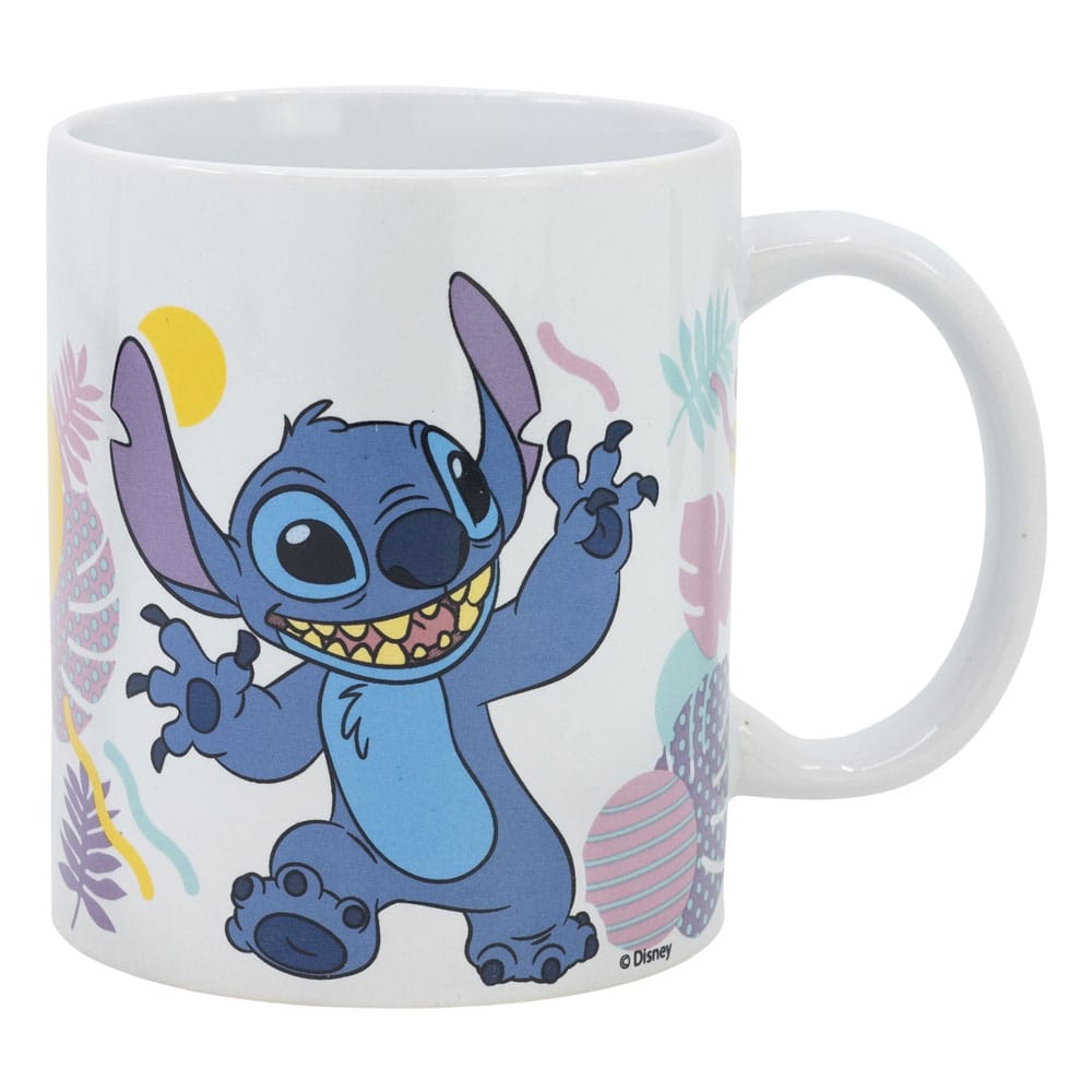 Tazza Lilo & Stitch Hawaian Flower 325 ml DS Modellismo Tazza Lilo & Stitch Hawaian Flower 325 ml