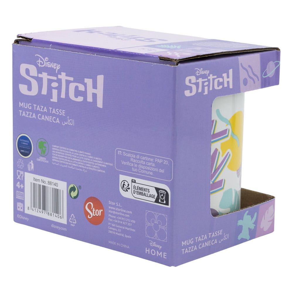 Tazza Lilo & Stitch Hawaian Flower 325 ml DS Modellismo Tazza Lilo & Stitch Hawaian Flower 325 ml