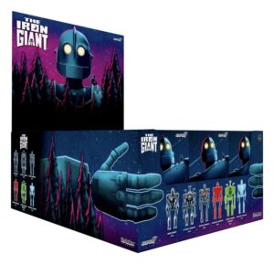 Iron Giant Action Wave 01 Blind Box Display