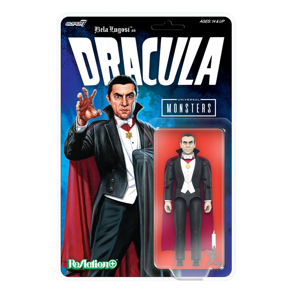 Universal Monsters ReAction+ Action Figure Wave 1 Dracula 10 cm DS Modellismo Universal Monsters ReAction+ Action Wave 1