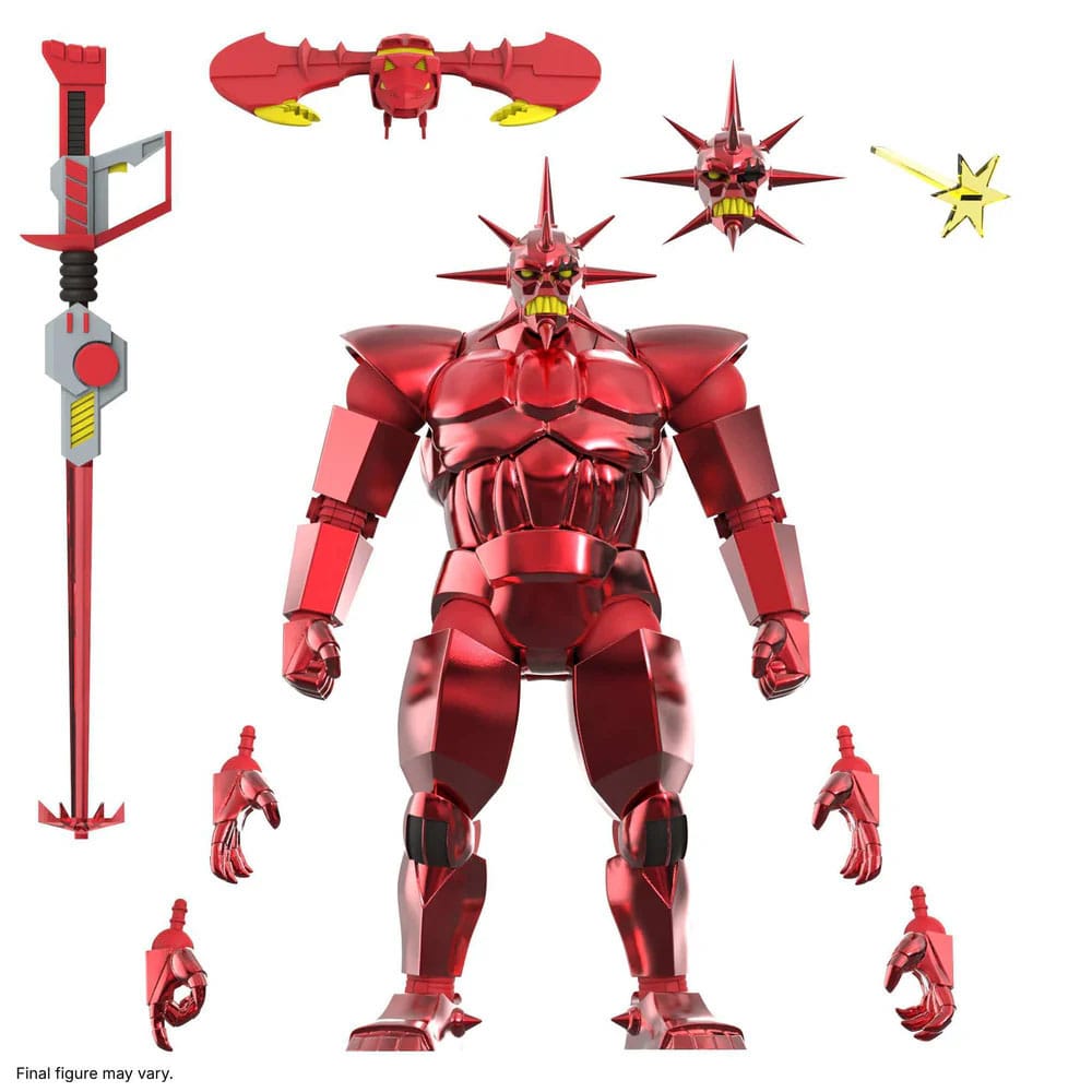 SilverHawks Ultimates Action Figure Mon*Star Metallic Vac in metallo 18 cm DS Modellismo SilverHawks Ultimates Action Mon*Star