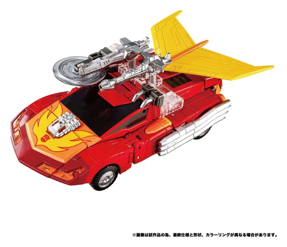 Transformers Masterpiece MPG-20 Action Figure Hot Rod (Style Generation) 18 cm DS Modellismo Transformers Masterpiece MPG-20 Action Hot