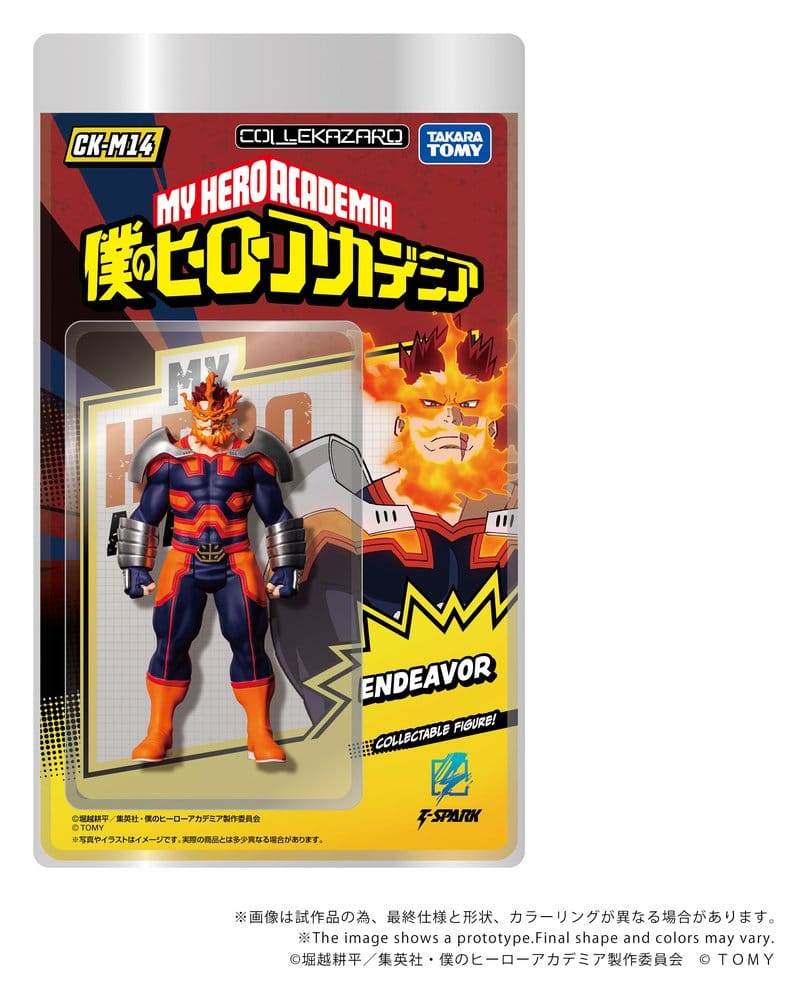 My Hero Academia Collekazaro Action Figure CK-M14 Endeavor 11 cm DS Modellismo My Hero Academia Collekazaro Action CK-M14