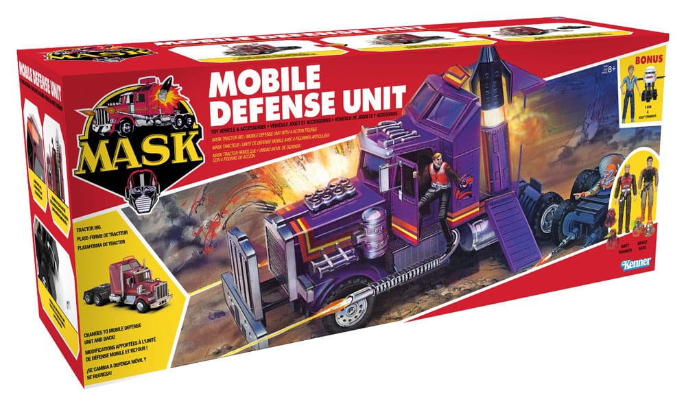 M.a.s.k. Wave 1 Vehicle Mobile Defense Unit edizione limitata DS Modellismo M.a.s.k. Wave 1 Vehicle Mobile Defense Unit