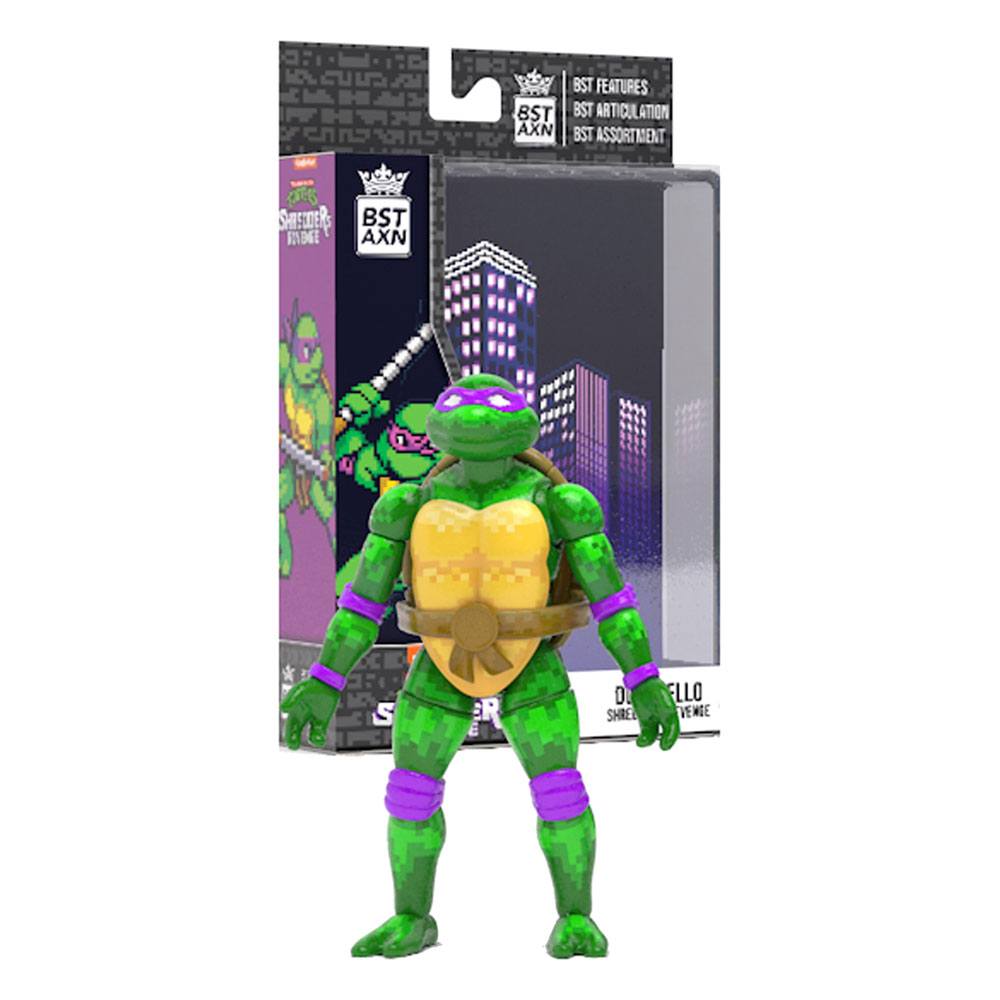 Teenage Mutant Ninja Turtles Bst Axn Action Figure Nes 8-Bit Donatello Exclusive 13 cm - Damaged packaging DS Modellismo Teenage Mutant Ninja Turtles Bst Axn Action