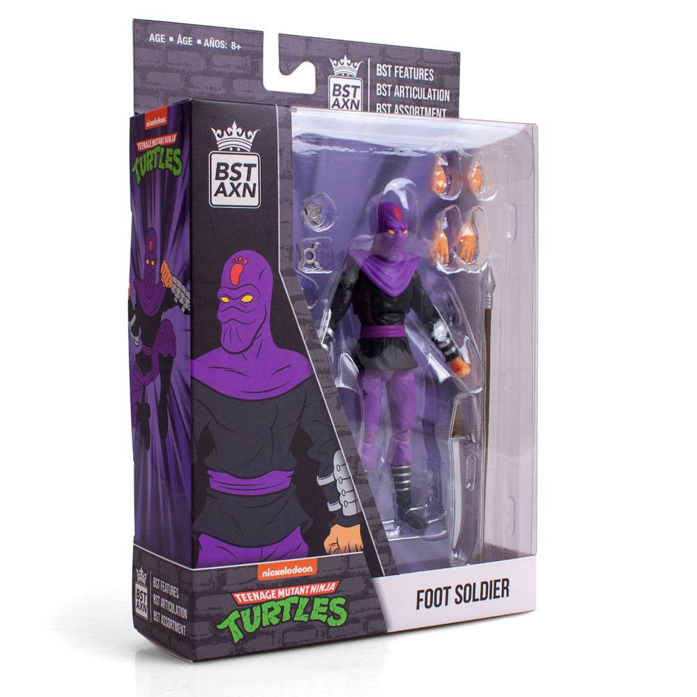 Teenage Mutant Ninja Turtles Bst Axn Action Figure Foot Soldier 13 cm - Damaged packaging DS Modellismo Teenage Mutant Ninja Turtles Bst Axn Action