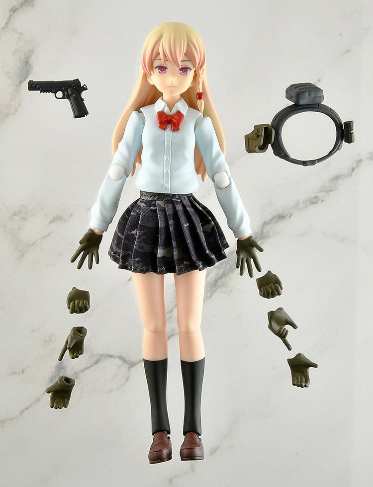 Little Armory Figma Action Figure Armed JK: Variant F2 Code: Urbex 14 cm DS Modellismo Little Armory Figma Action Armed Jk: Variant