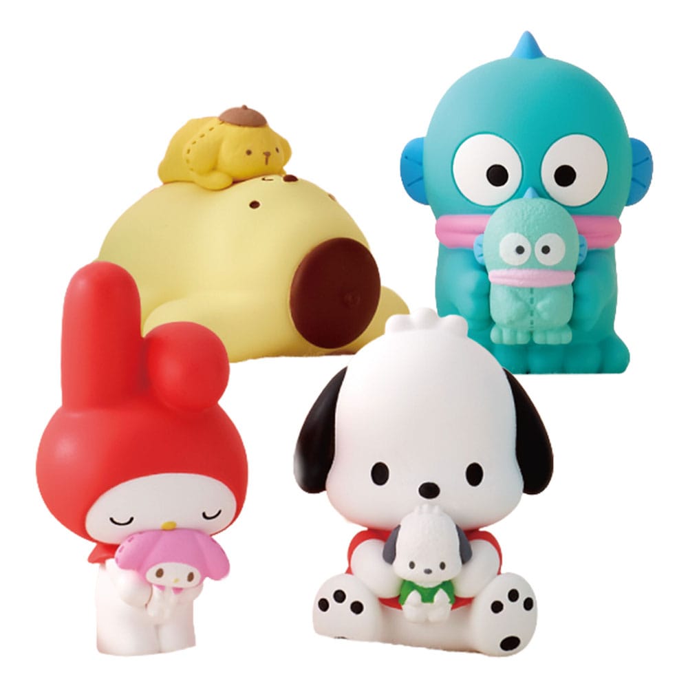 Sanrio Twinchees Mini Figures Hello Kitty & Friends My Cuddly Buddy 5 cm Blind Pack Display (24) DS Modellismo Sanrio Twinchees Mini Hello Kitty & Friends