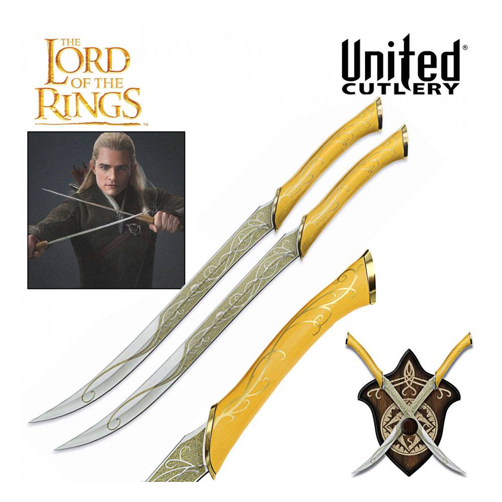 Replica Il Signore degli Anelli 1/1 Fighting Knives of Legolas DS Modellismo Replica Il Signore degli Anelli scala 1/1