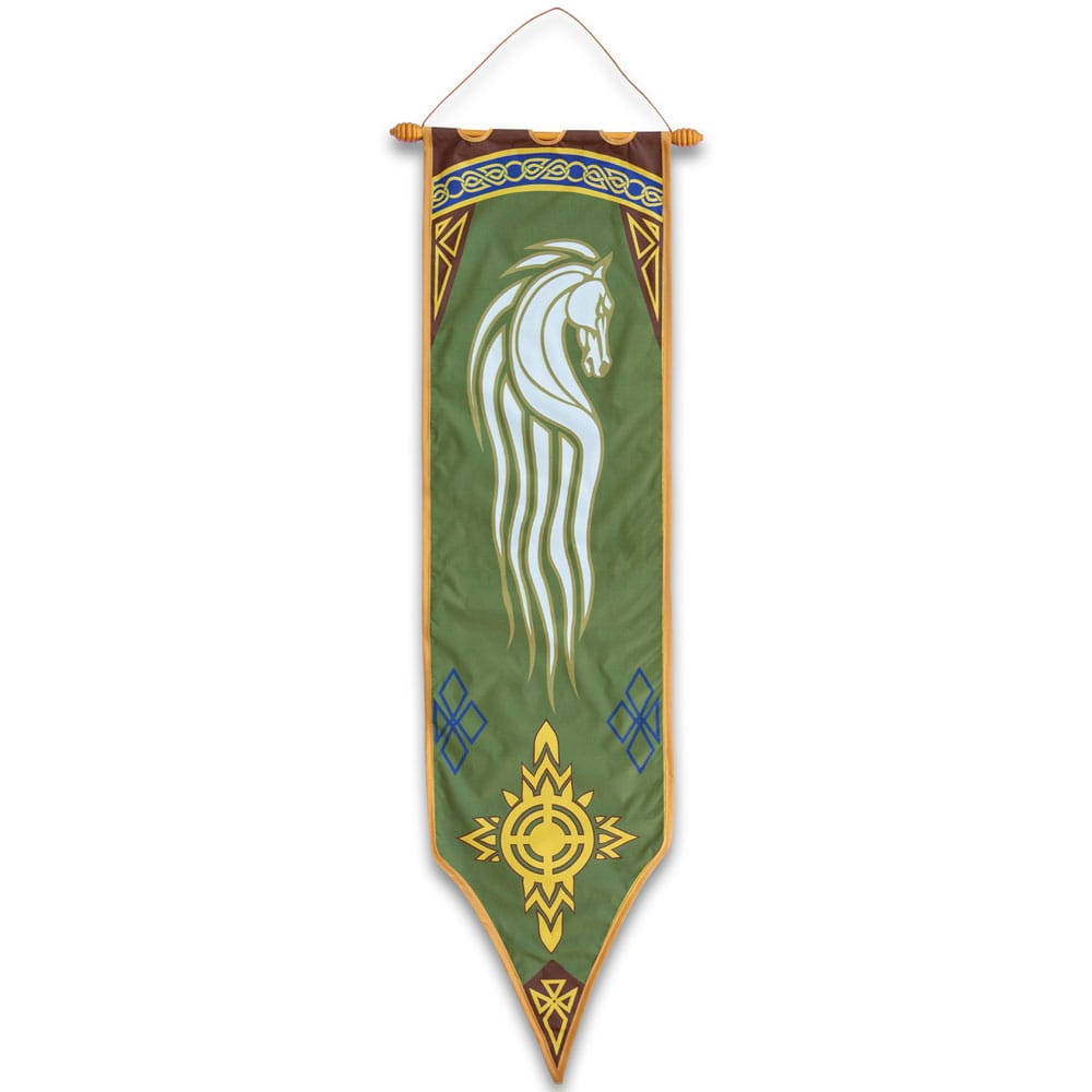 Replica Il Signore degli Anelli 1/1 Rohan Banner 167 cm DS Modellismo Replica Il Signore degli Anelli scala 1/1