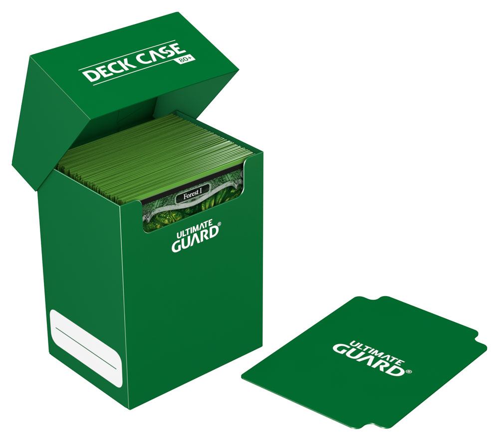 Ultimate Guard Deck Case 80+ - Green DS Modellismo Ultimate Guard Deck Case 80+ Green