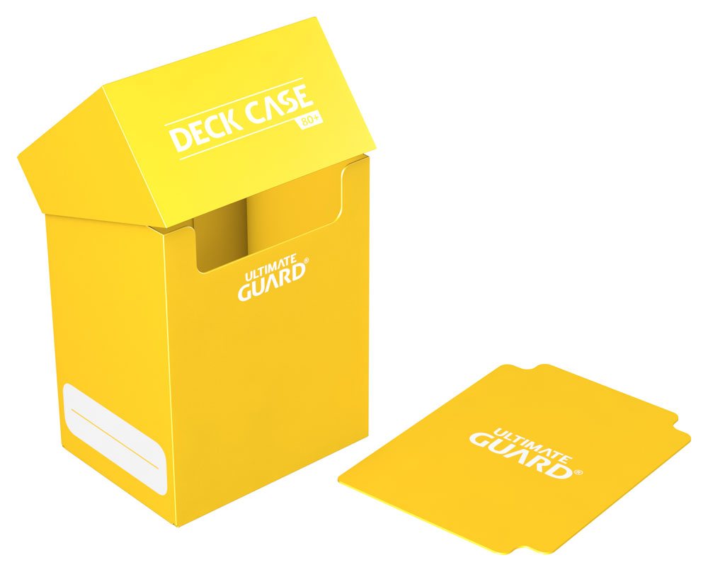 Ultimate Guard Deck Case 80+ - Yellow DS Modellismo Ultimate Guard Deck Case 80+ Yellow
