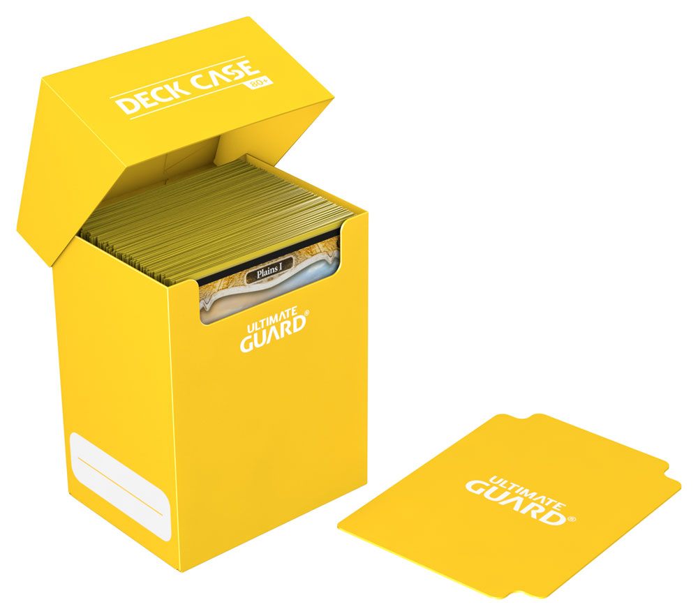 Ultimate Guard Deck Case 80+ - Yellow DS Modellismo Ultimate Guard Deck Case 80+ Yellow