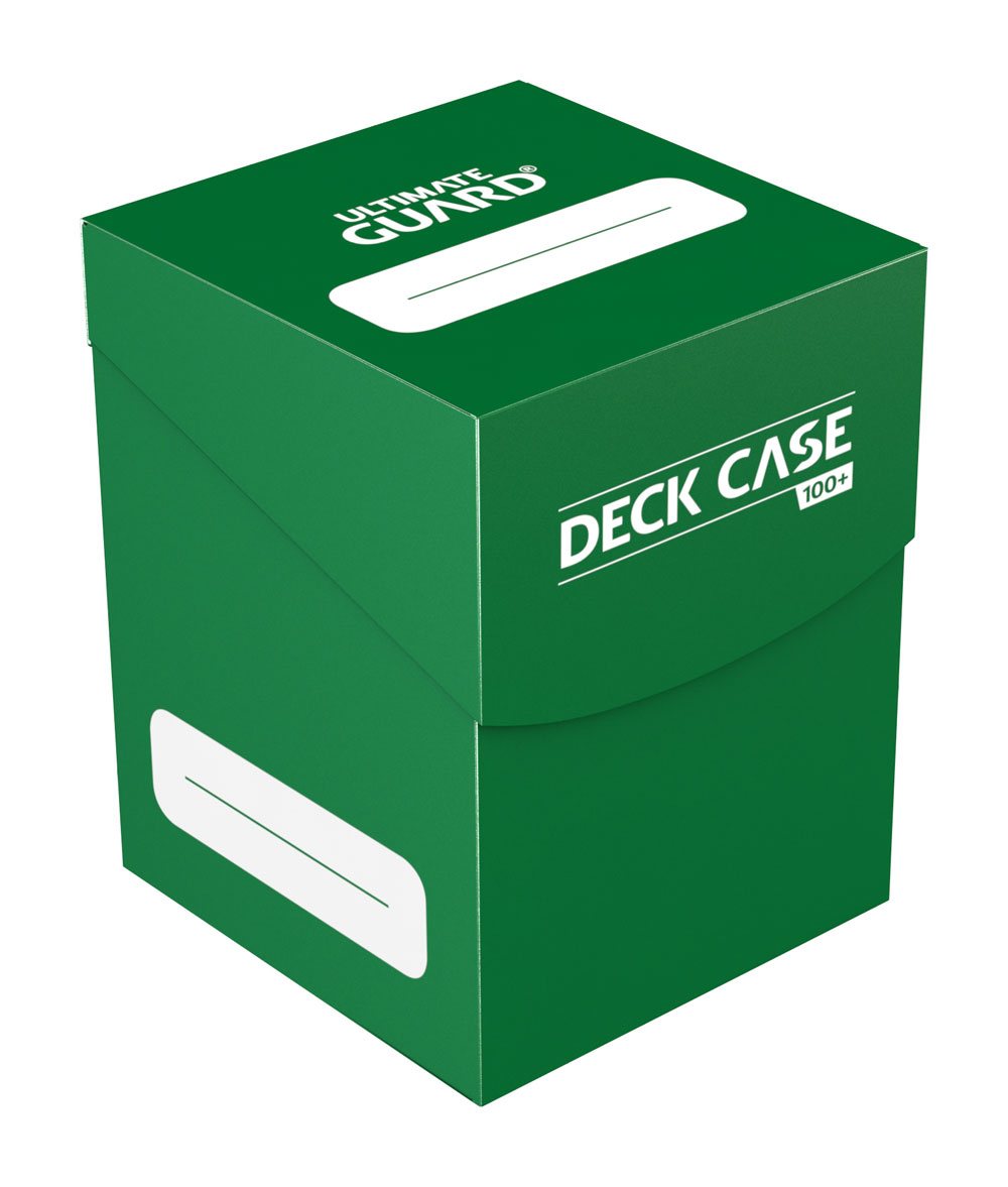 Ultimate Guard Deck Case 100+ - Green DS Modellismo Ultimate Guard Deck Case 100+ Green