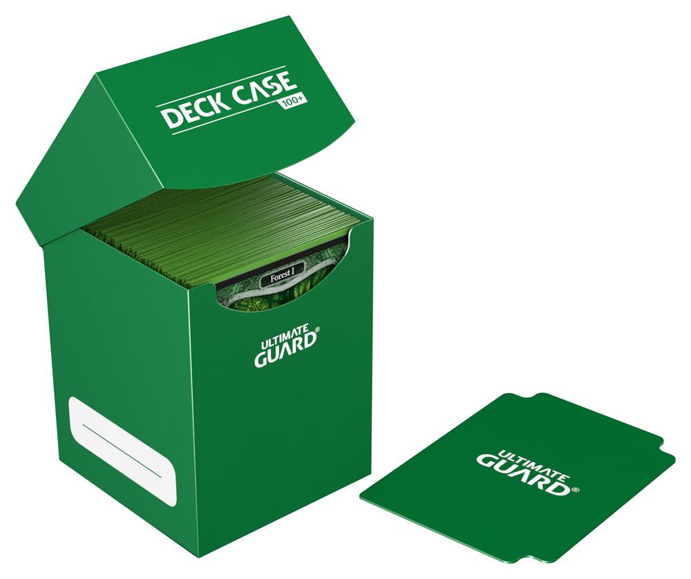 Ultimate Guard Deck Case 100+ - Green DS Modellismo Ultimate Guard Deck Case 100+ Green
