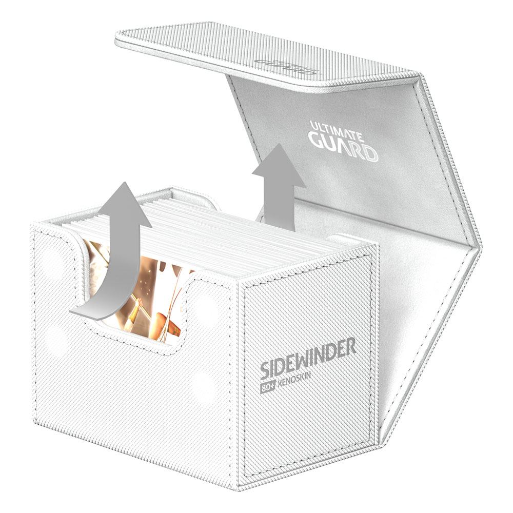 Ultimate Guard Sidewinder 80+ Xenoskin - White DS Modellismo Ultimate Guard Sidewinder 80+ Xenoskin White