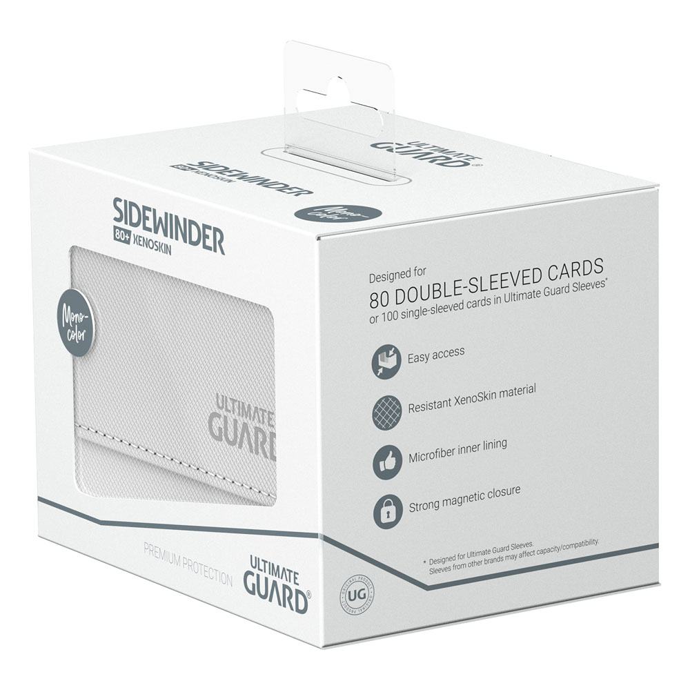 Ultimate Guard Sidewinder 80+ Xenoskin - White DS Modellismo Ultimate Guard Sidewinder 80+ Xenoskin White