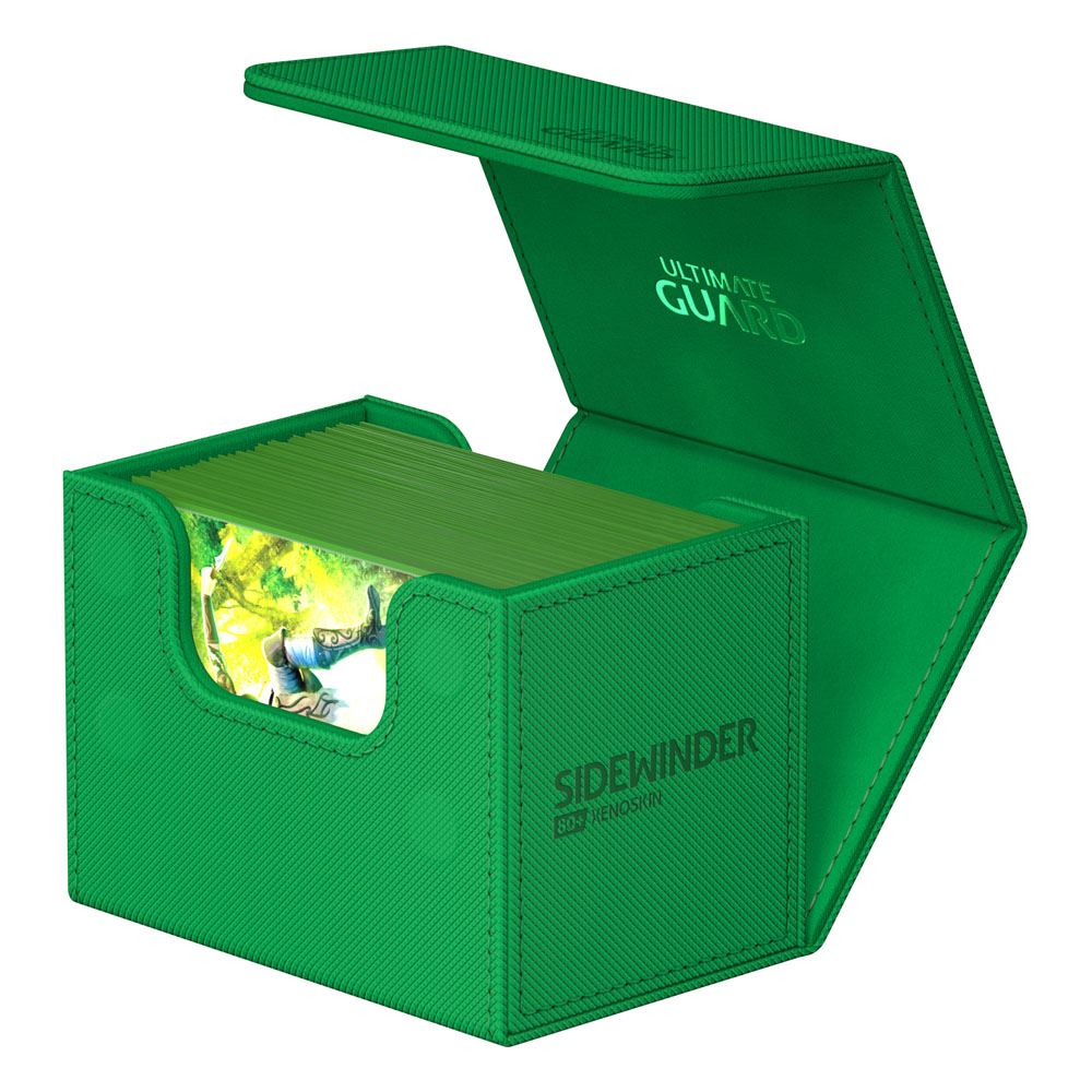 Ultimate Guard Sidewinder 80+ Xenoskin - Green DS Modellismo Ultimate Guard Sidewinder 80+ Xenoskin Green