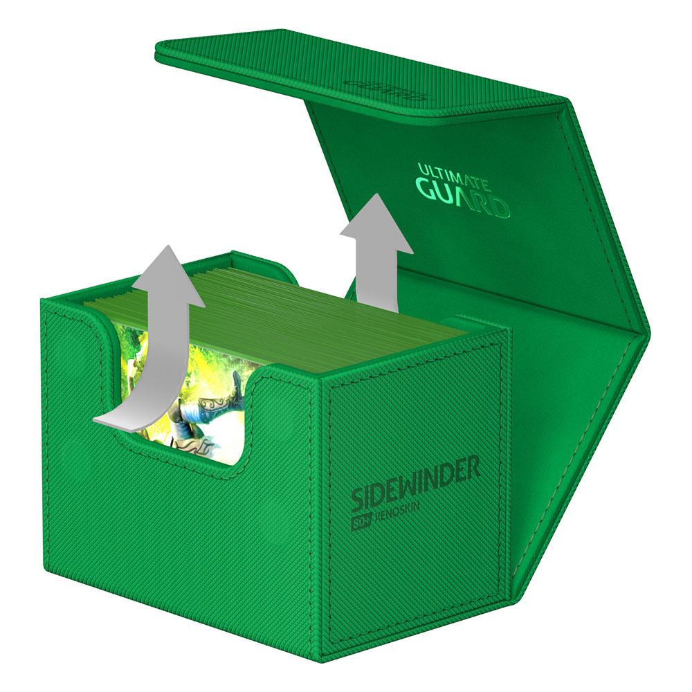 Ultimate Guard Sidewinder 80+ Xenoskin - Green DS Modellismo Ultimate Guard Sidewinder 80+ Xenoskin Green