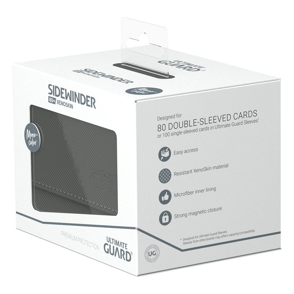 Ultimate Guard Sidewinder 80+ Xenoskin - Grey DS Modellismo Ultimate Guard Sidewinder 80+ Xenoskin Grey