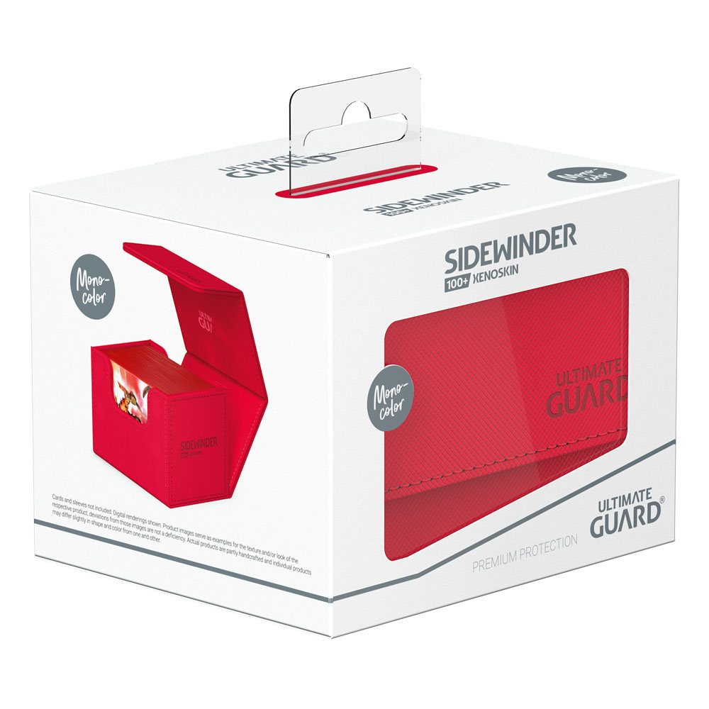 Ultimate Guard Sidewinder 100+ Xenoskin - Red DS Modellismo Ultimate Guard Sidewinder 100+ Xenoskin Red