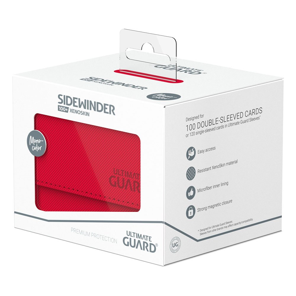 Ultimate Guard Sidewinder 100+ Xenoskin - Red DS Modellismo Ultimate Guard Sidewinder 100+ Xenoskin Red