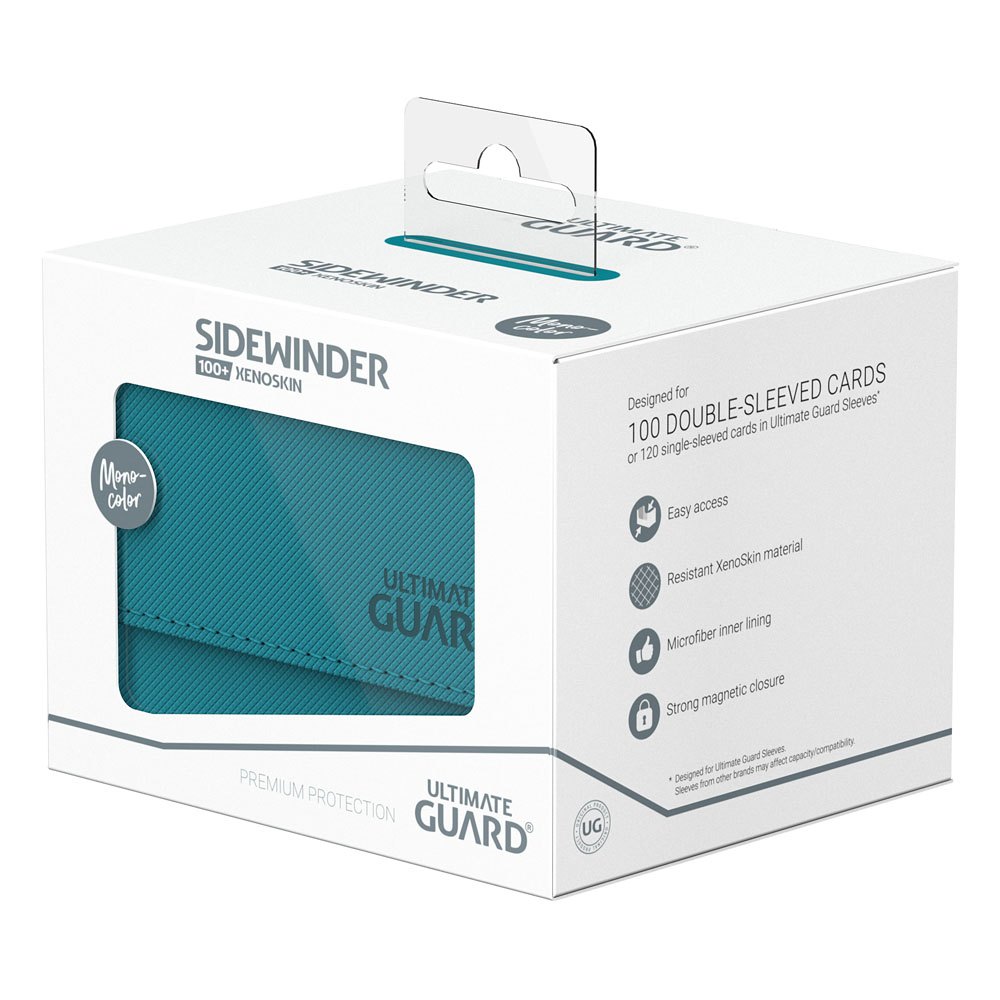 Ultimate Guard Sidewinder 100+ Xenoskin - Petrol DS Modellismo Ultimate Guard Sidewinder 100+ Xenoskin