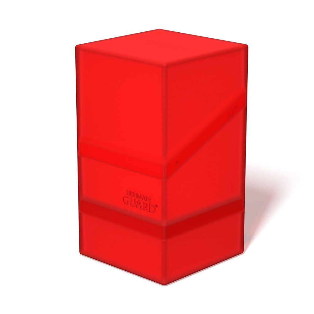 Ultimate Guard Boulder'n'Tray 100+ - Ruby DS Modellismo Ultimate Guard Boulder'n'Tray 100+ Ruby