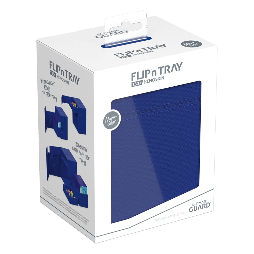 Ultimate Guard Flip'n'Tray 133+ Xenoskin - Blue DS Modellismo Ultimate Guard Flip'n'Tray 133+ Xenoskin