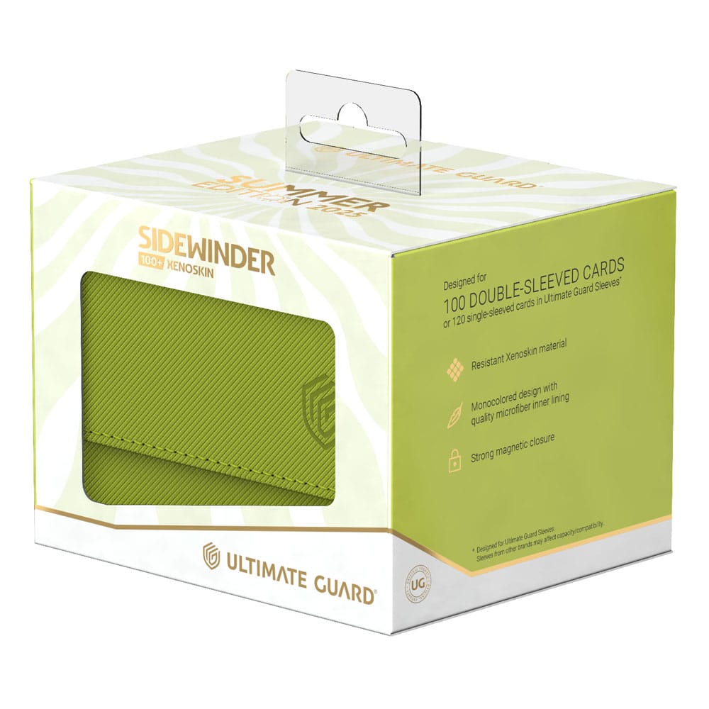 Ultimate Guard Sidewinder 100+ Xenoskin "Summer Edition 2025" - Lime DS Modellismo Ultimate Guard Sidewinder 100+ Xenoskin