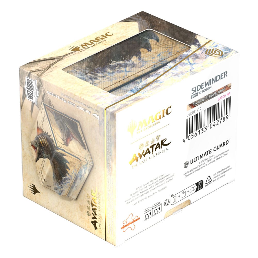 Ultimate Guard Sidewinder 100+ Xenoskin Magic: The Gathering | Avatar: The Last Airbender - The Unagi of Kyoshi Island - Damaged packaging DS Modellismo Ultimate Guard Sidewinder 100+ Xenoskin