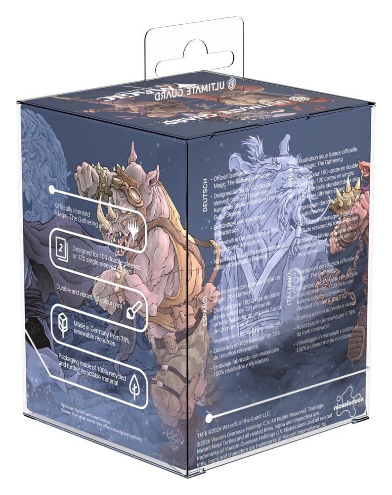 Ultimate Guard Rte Boulder 100+ Magic: The Gathering | Teenage Mutant Ninja Turtles - Technodrome Battle DS Modellismo Ultimate Guard Rte Boulder 100+ Magic:
