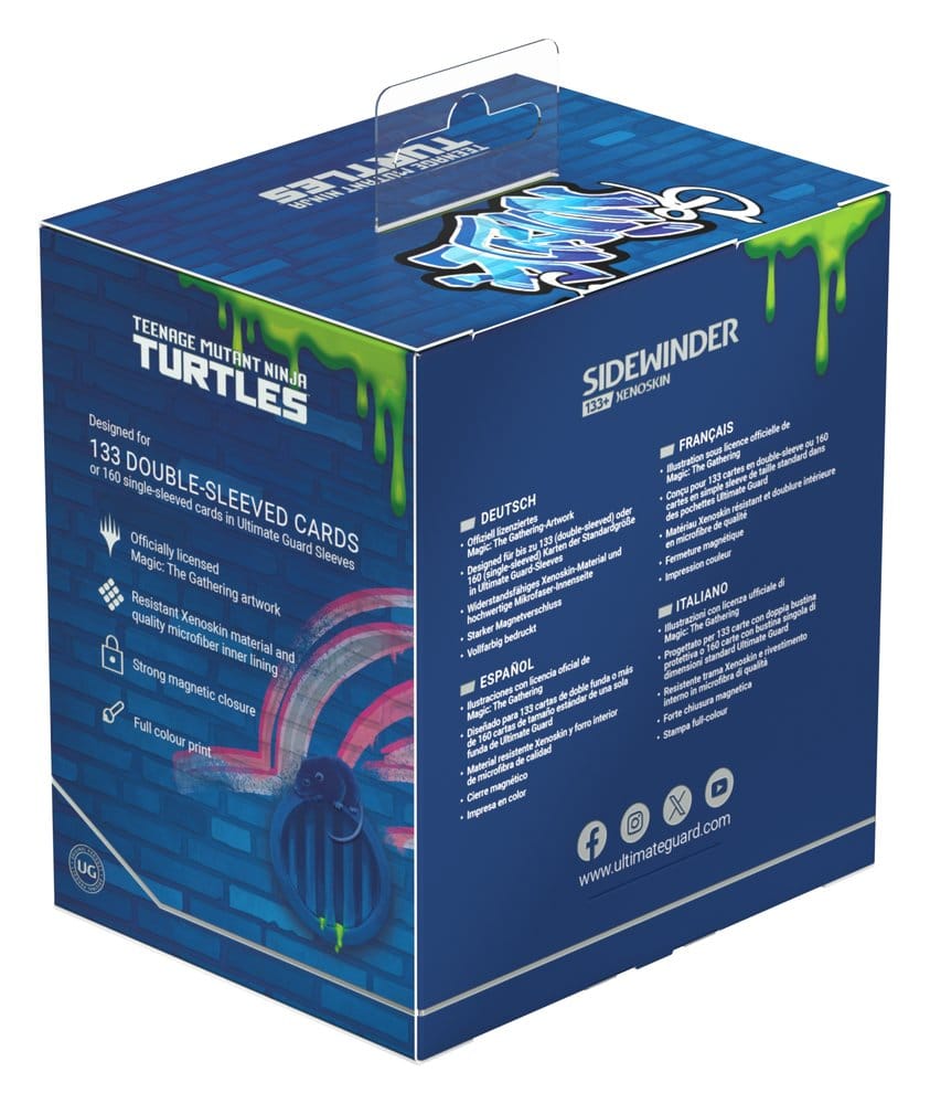 Ultimate Guard Sidewinder 133+ Xenoskin Magic: The Gathering | Teenage Mutant Ninja Turtles - Sewer Walls DS Modellismo Ultimate Guard Sidewinder 133+ Xenoskin