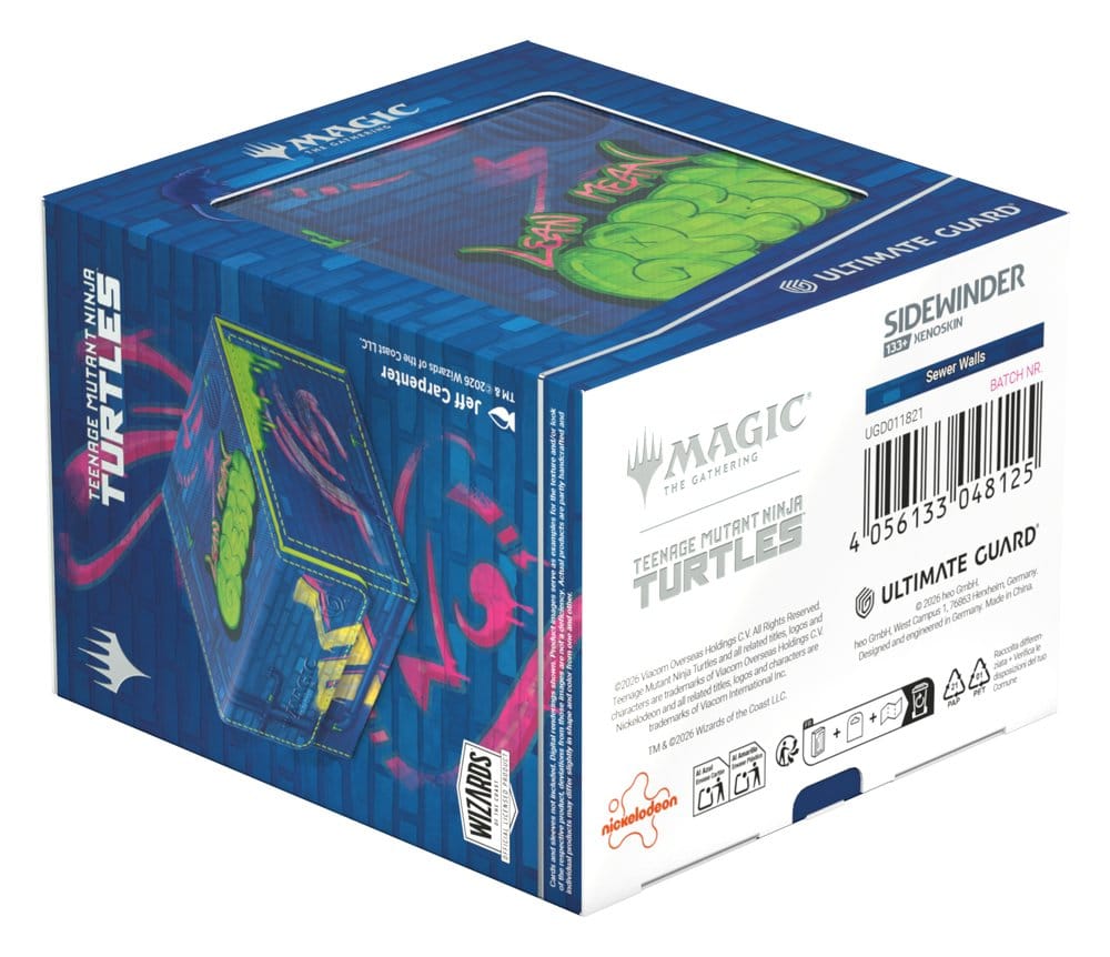 Ultimate Guard Sidewinder 133+ Xenoskin Magic: The Gathering | Teenage Mutant Ninja Turtles - Sewer Walls DS Modellismo Ultimate Guard Sidewinder 133+ Xenoskin